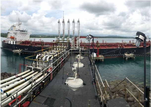 terminal petrolera de moín