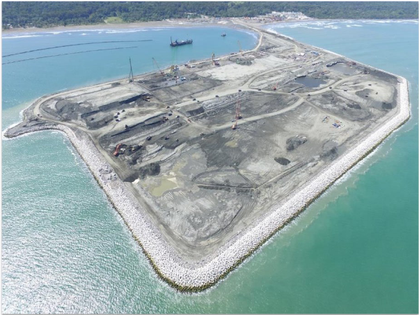 terminal de contenedores moín